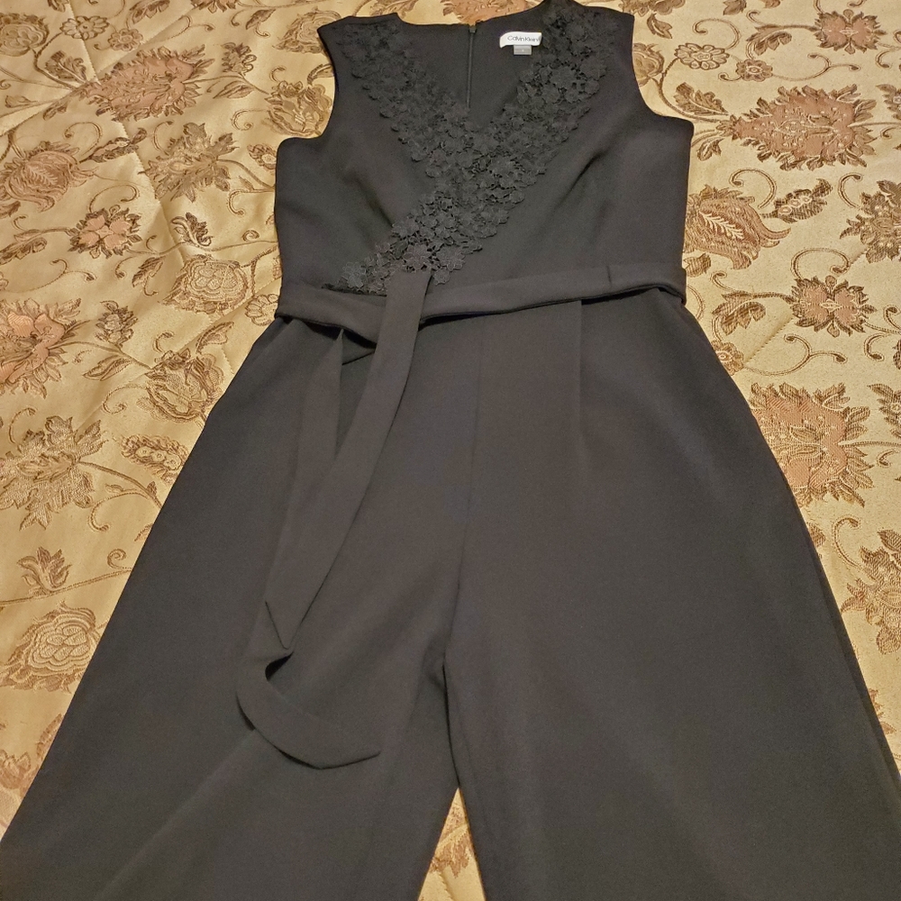 Calvin Klein black jumpsuit